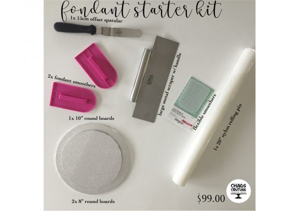 Fondant Starter Kit                                                                                                     .