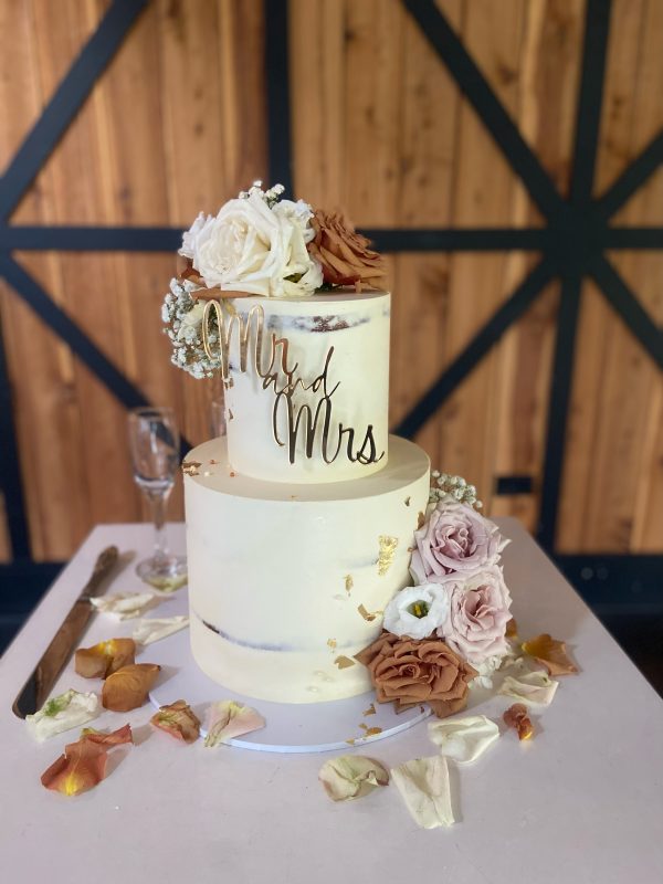 2 Tiered Semi-Naked Cake Package from $540